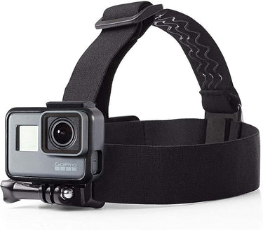 Amazon Basics Kopfgurt für GoPro Actionkamera, Schwarz